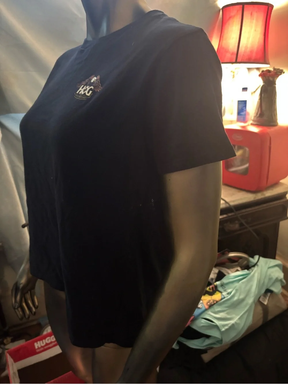 Women's “hog” Harley Davidson Black Logo Tee